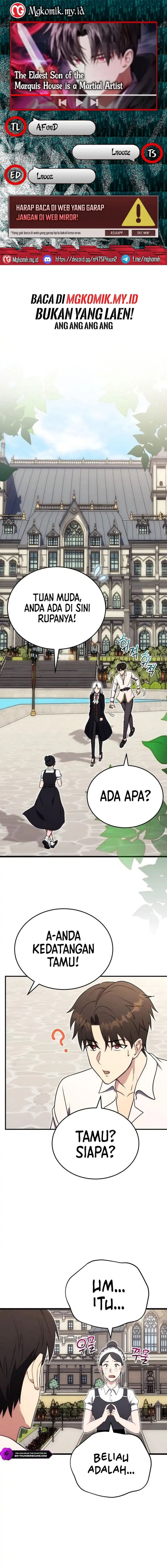 Baca The Eldest Son of the Marquis House is a Martial Artist - Chapter 7 halaman 1