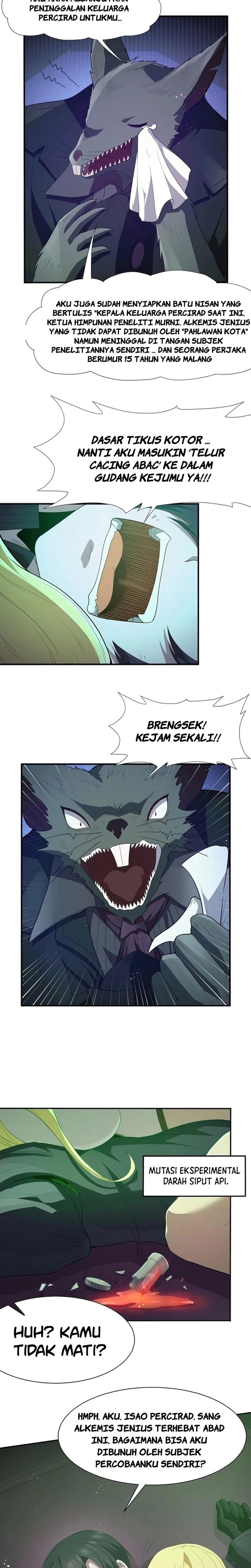 Baca The Evil Alchemist Can't Handle His Own Experiment - Chapter 1 halaman 16