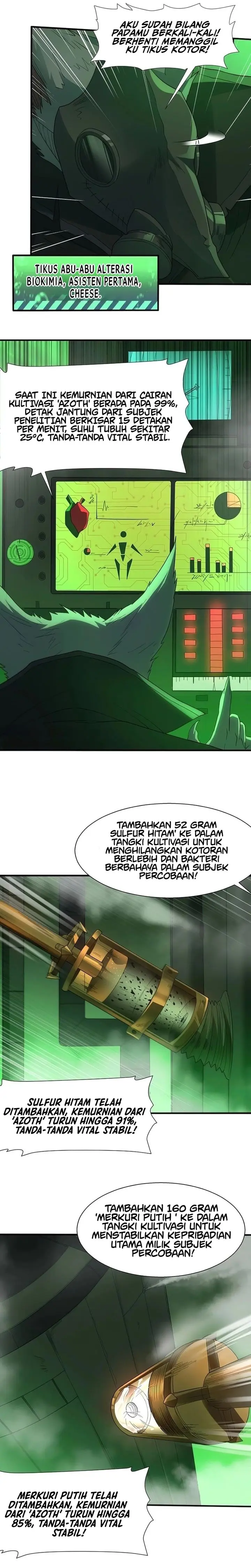 Baca The Evil Alchemist Can't Handle His Own Experiment - Chapter 1 halaman 7