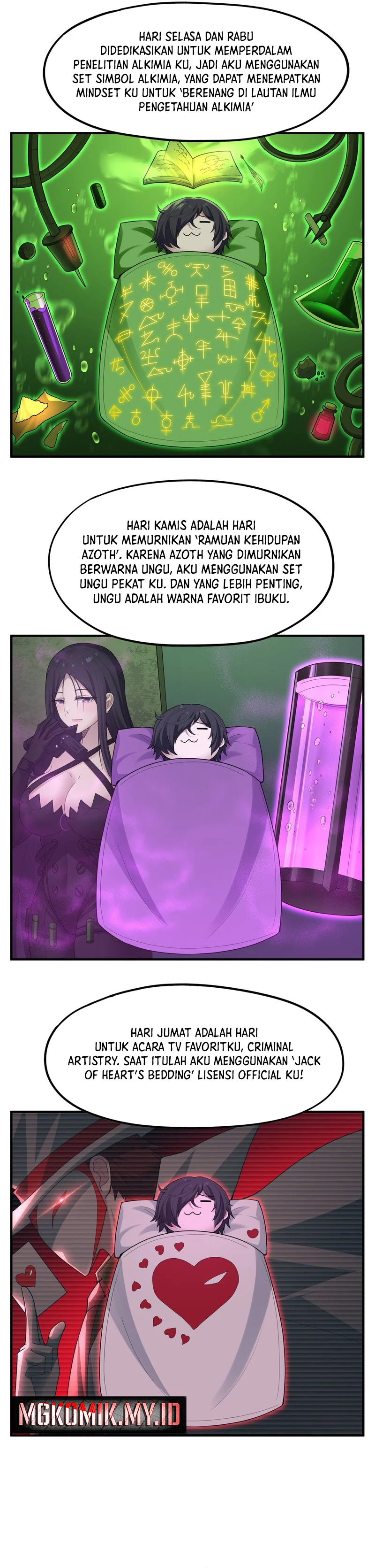 Baca The Evil Alchemist Can't Handle His Own Experiment - Chapter 8 halaman 16