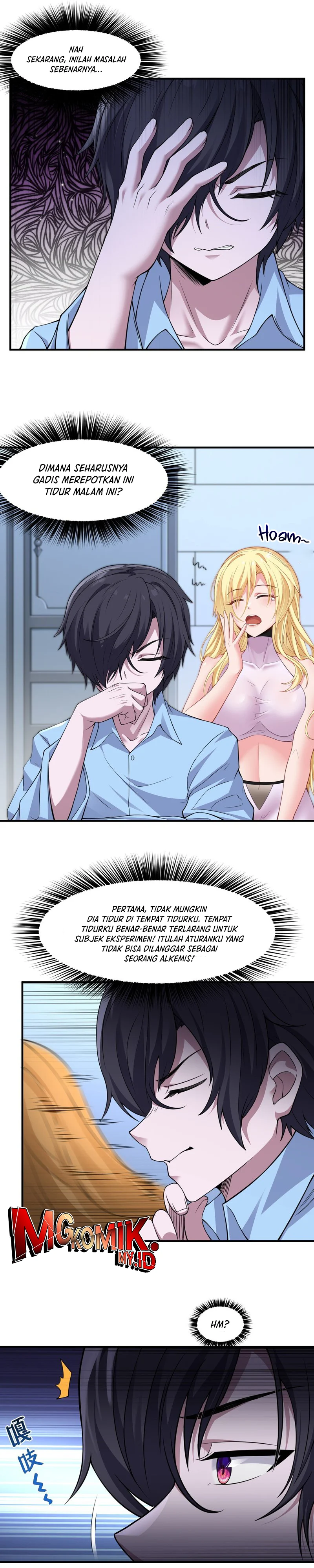 Baca The Evil Alchemist Can't Handle His Own Experiment - Chapter 8 halaman 2