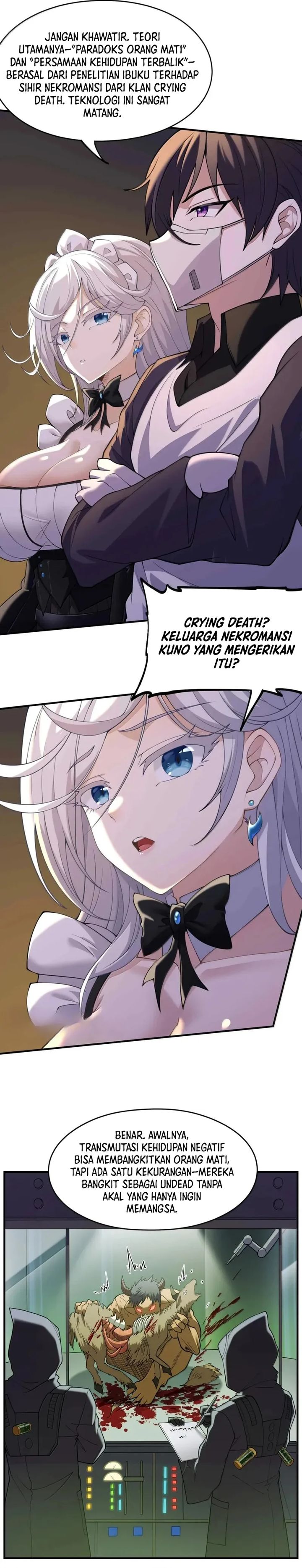 Baca Komik The Evil Alchemist Can’t Handle His Own Experiment Chapter 43 halaman 10