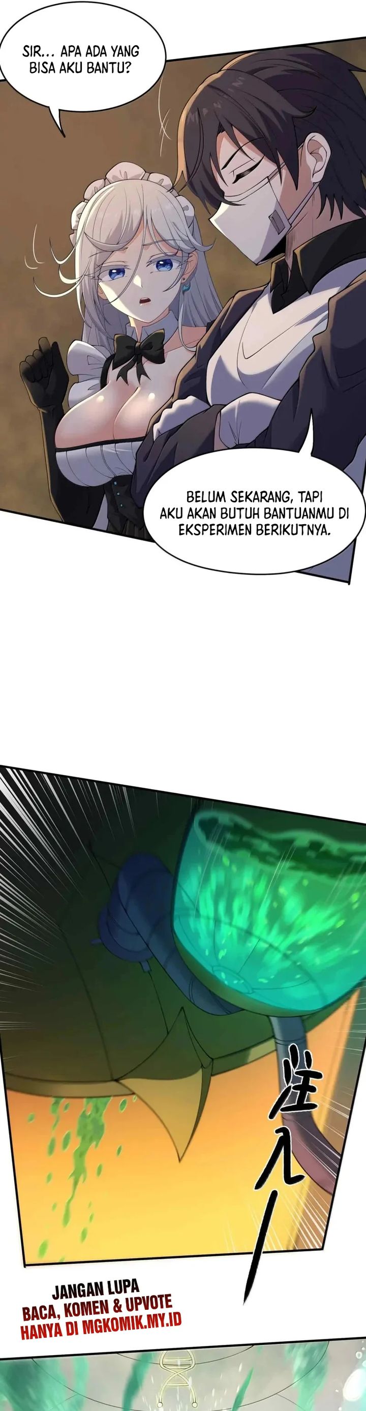 Baca Komik The Evil Alchemist Can’t Handle His Own Experiment Chapter 43 halaman 13