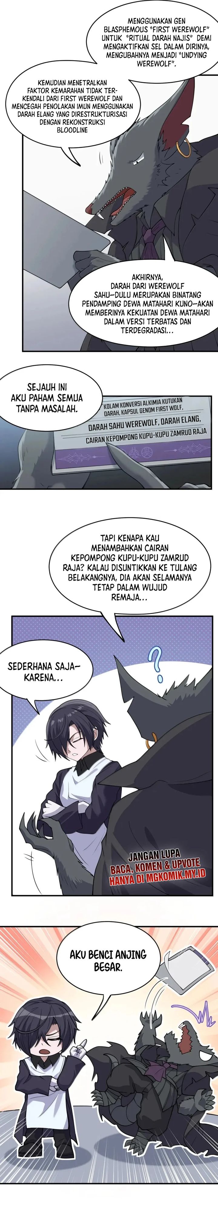 Baca Komik The Evil Alchemist Can’t Handle His Own Experiment Chapter 43 halaman 18