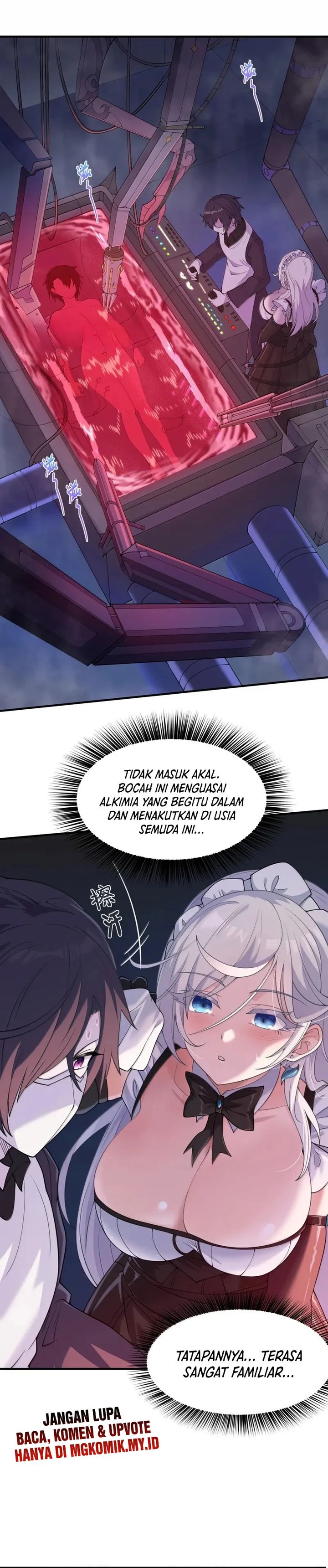 Baca Komik The Evil Alchemist Can’t Handle His Own Experiment Chapter 43 halaman 23