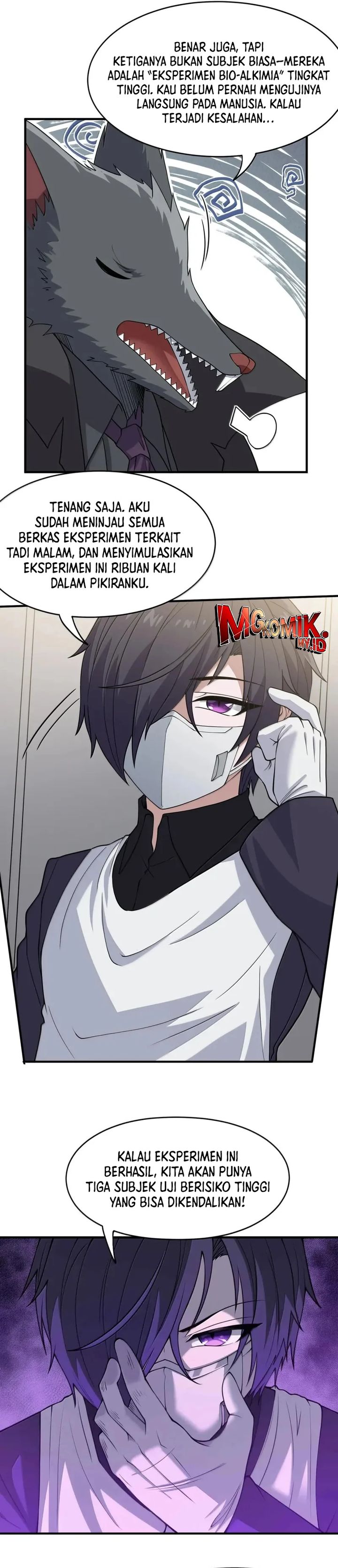 Baca Komik The Evil Alchemist Can’t Handle His Own Experiment Chapter 43 halaman 7