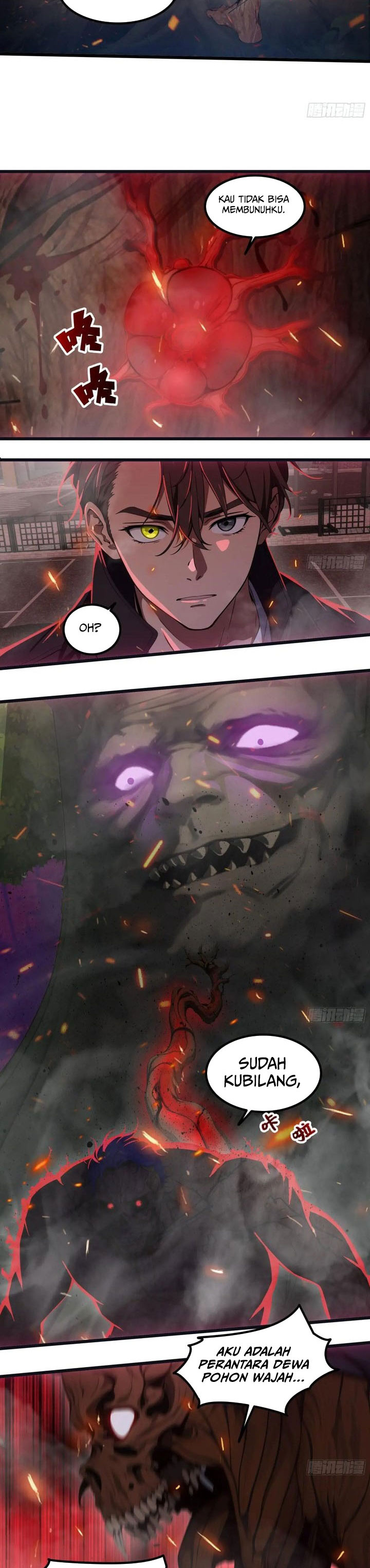 The Evil God Descends, I Own Great Hell  Chapter 43