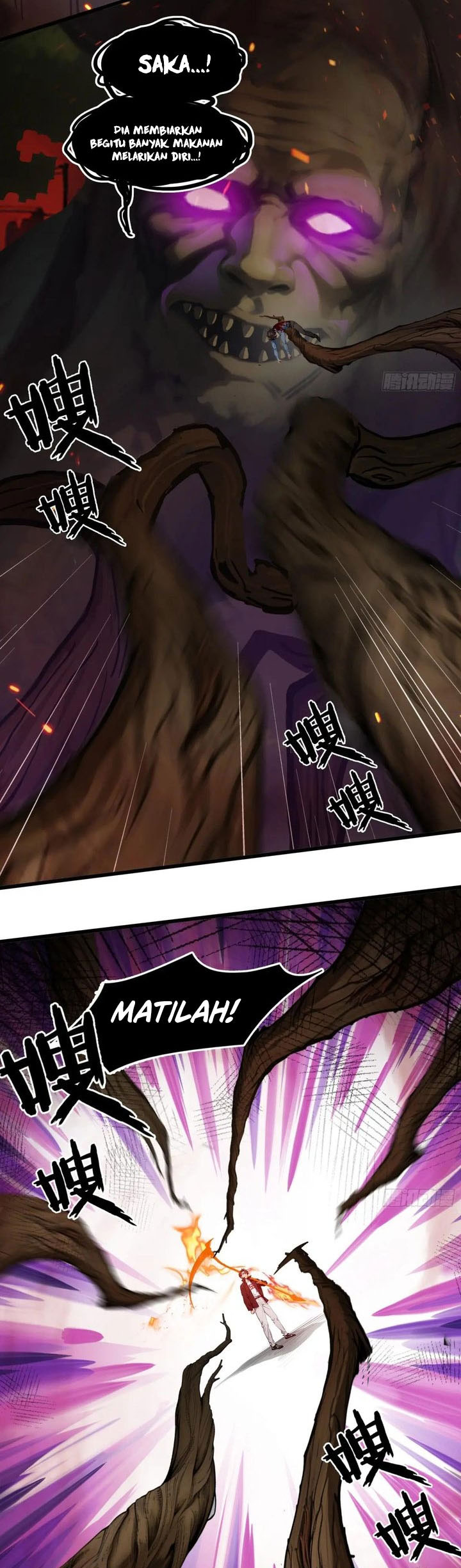 The Evil God Descends, I Own Great Hell  Chapter 44