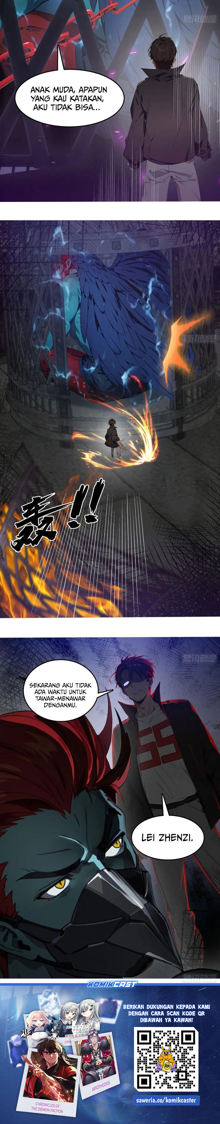The Evil God Descends, I Own Great Hell  Chapter 45