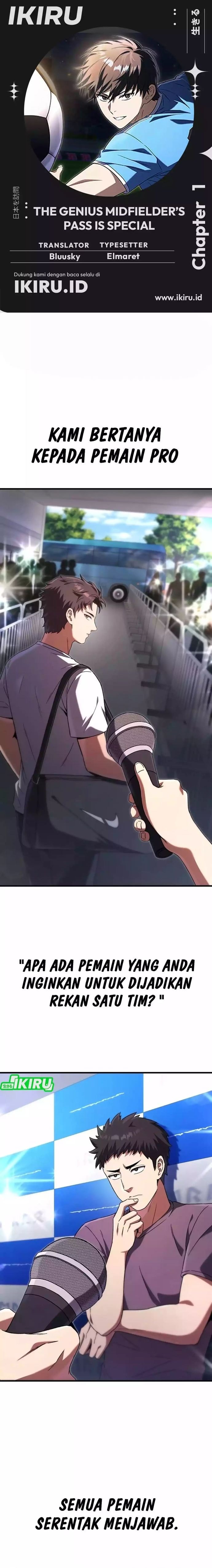 Baca The Genius Midfielder’s Pass Is Special - Chapter 1 halaman 1