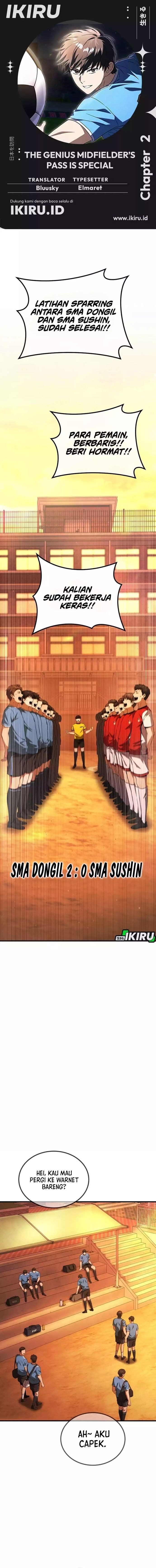 Baca The Genius Midfielder’s Pass Is Special - Chapter 2 halaman 1