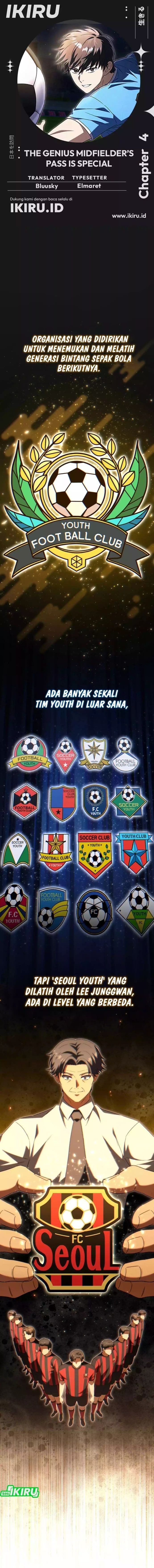Baca The Genius Midfielder’s Pass Is Special - Chapter 4 halaman 1