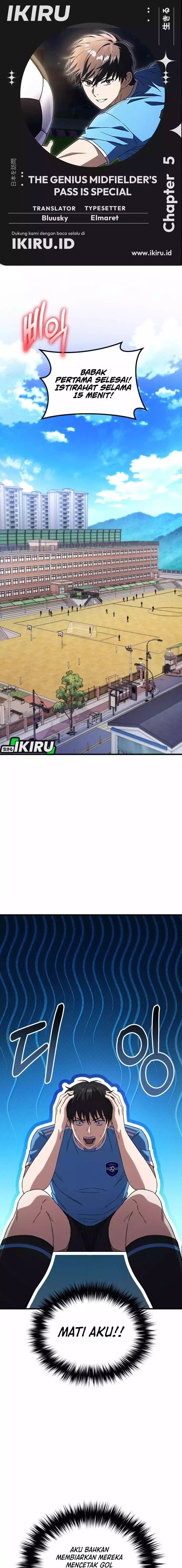 Baca The Genius Midfielder’s Pass Is Special - Chapter 5 halaman 1