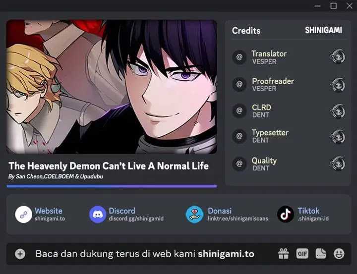The Heavenly Demon Can’t Live a Normal Life  Chapter 1643