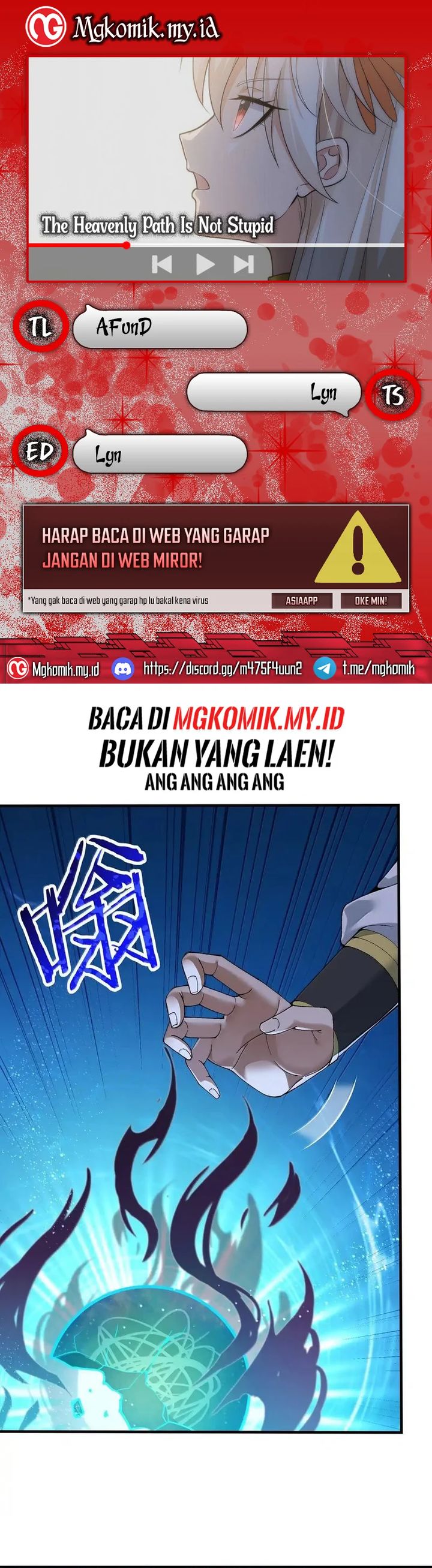 Baca Komik The Heavenly Path Is Not Stupid Chapter 106 halaman 1