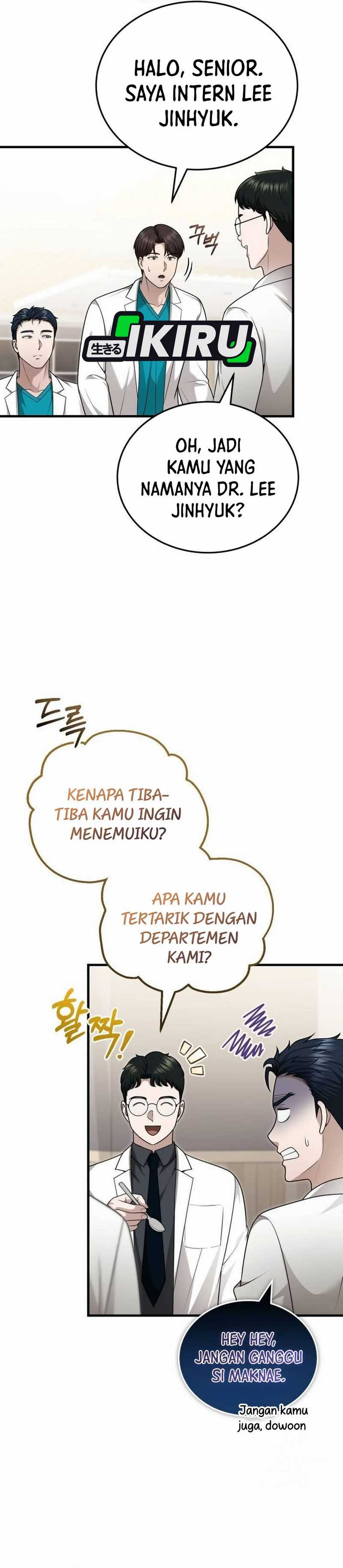Baca Komik The Regressed Doctor Just Wanted to Live Quietly Chapter 38 halaman 28