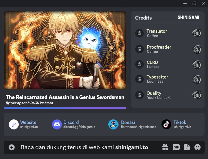 The Reincarnated Assassin is a Genius Swordsman Chapter 72 page 2