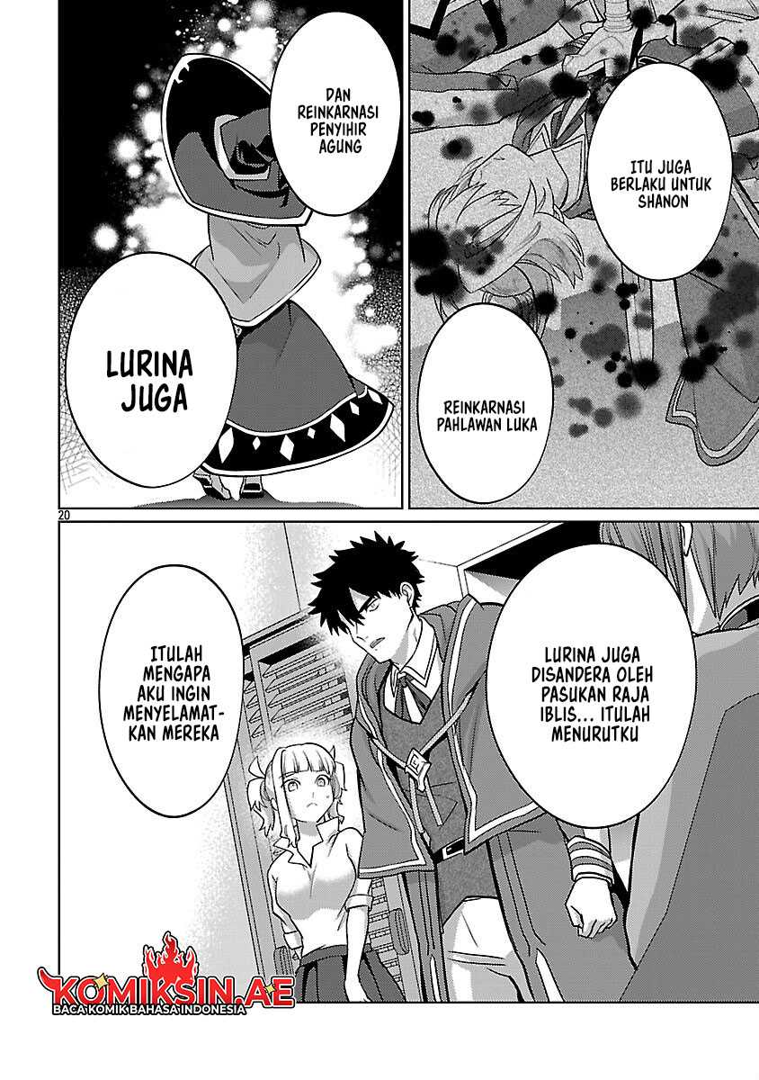 Baca Komik The Reincarnated Swordsman With 9999 Strength Wants to Become a Magician! Chapter 38 halaman 23