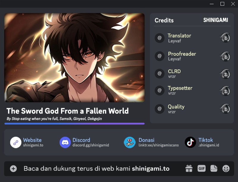 The Sword God From A Fallen World Chapter 19 page 2