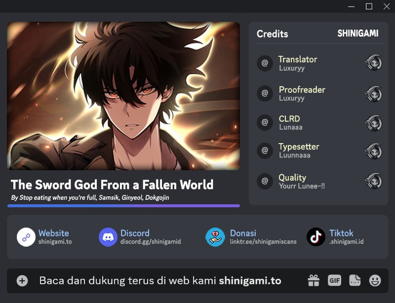 The Sword God From A Fallen World Chapter 24 page 2