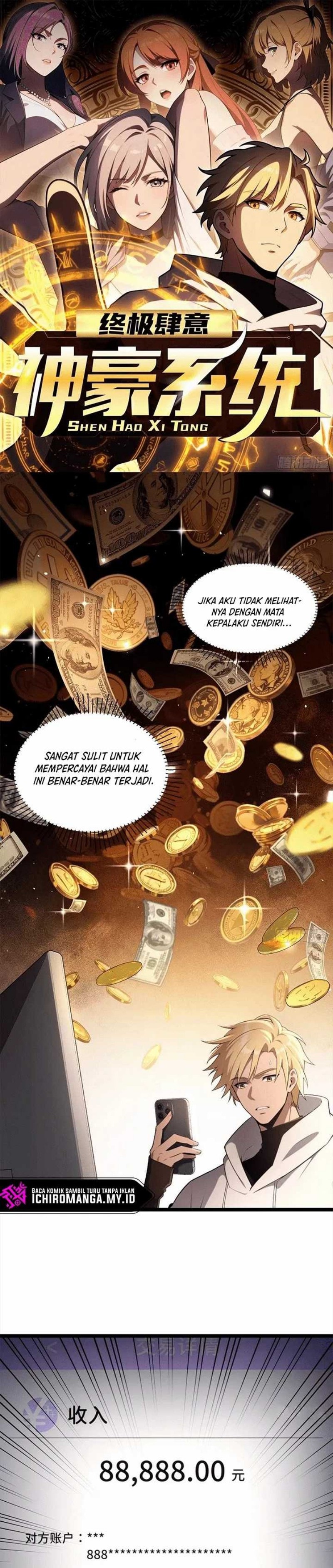 Baca The Ultimate Wantless Godly Rich System - Chapter 2 halaman 3