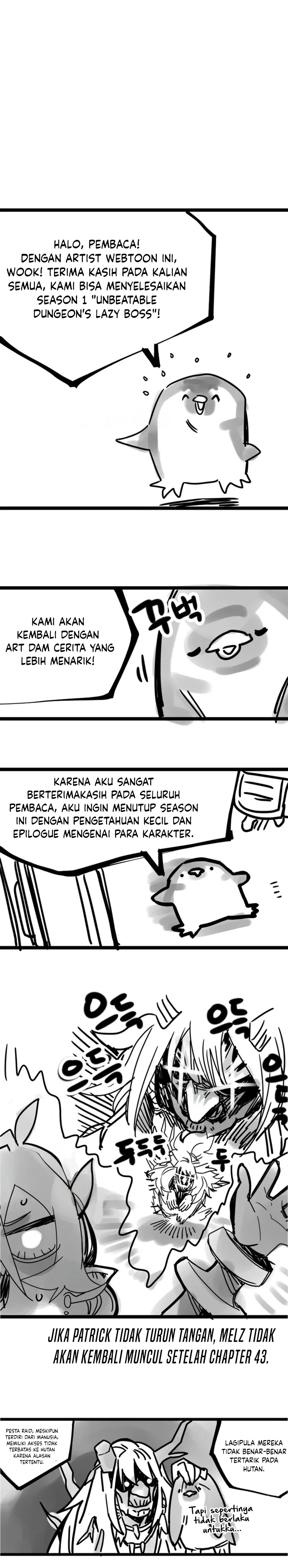 Baca Komik The Unbeatable Dungeon’s Lazy Boss Monster Chapter 70 S1 END halaman 28