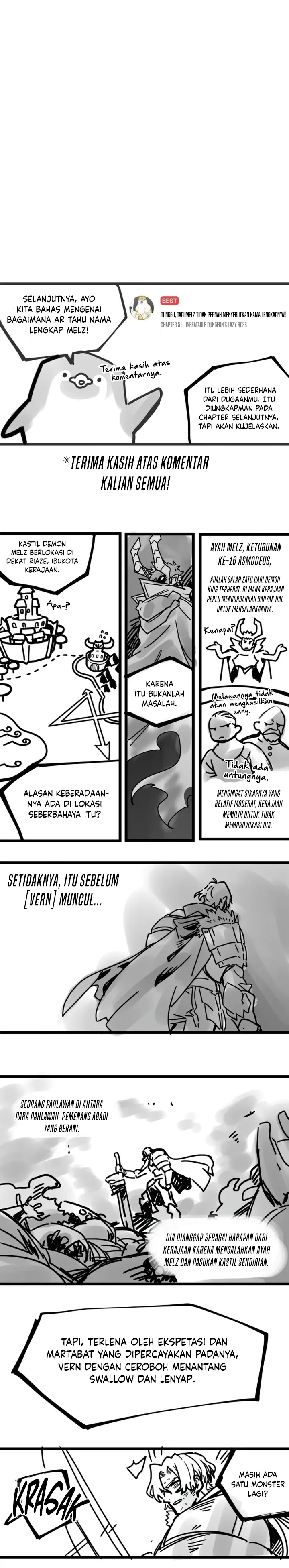 Baca Komik The Unbeatable Dungeon’s Lazy Boss Monster Chapter 70 S1 END halaman 29