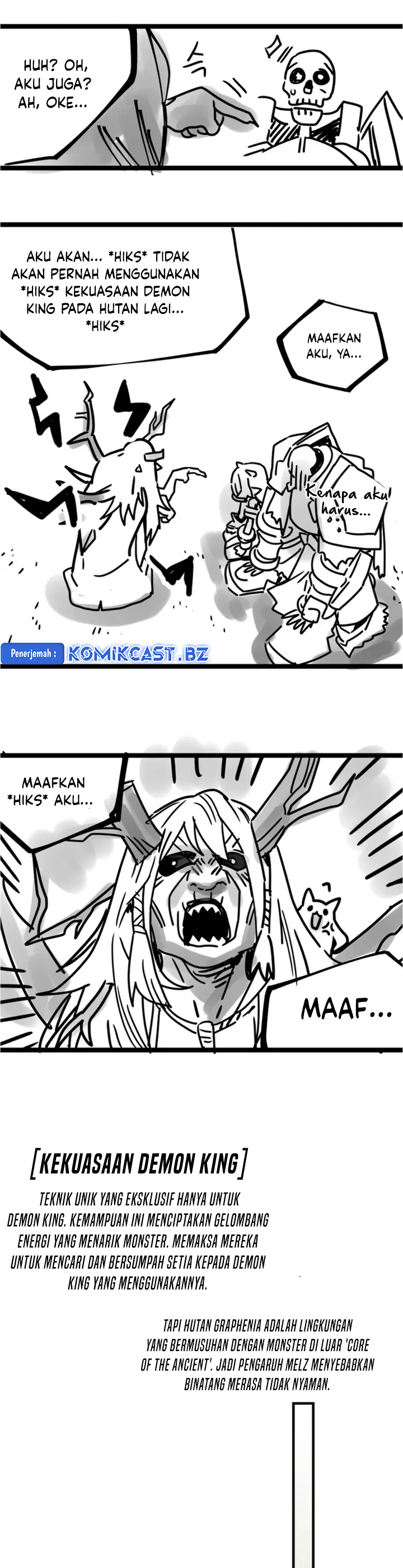 Baca Komik The Unbeatable Dungeon’s Lazy Boss Monster Chapter 70 S1 END halaman 35