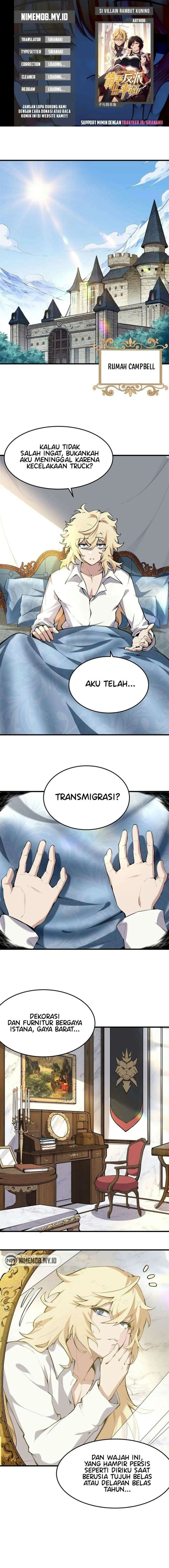 Baca The Yellow-haired Villain in Female Main Character's Novel wants Happiness - Chapter 1 halaman 1