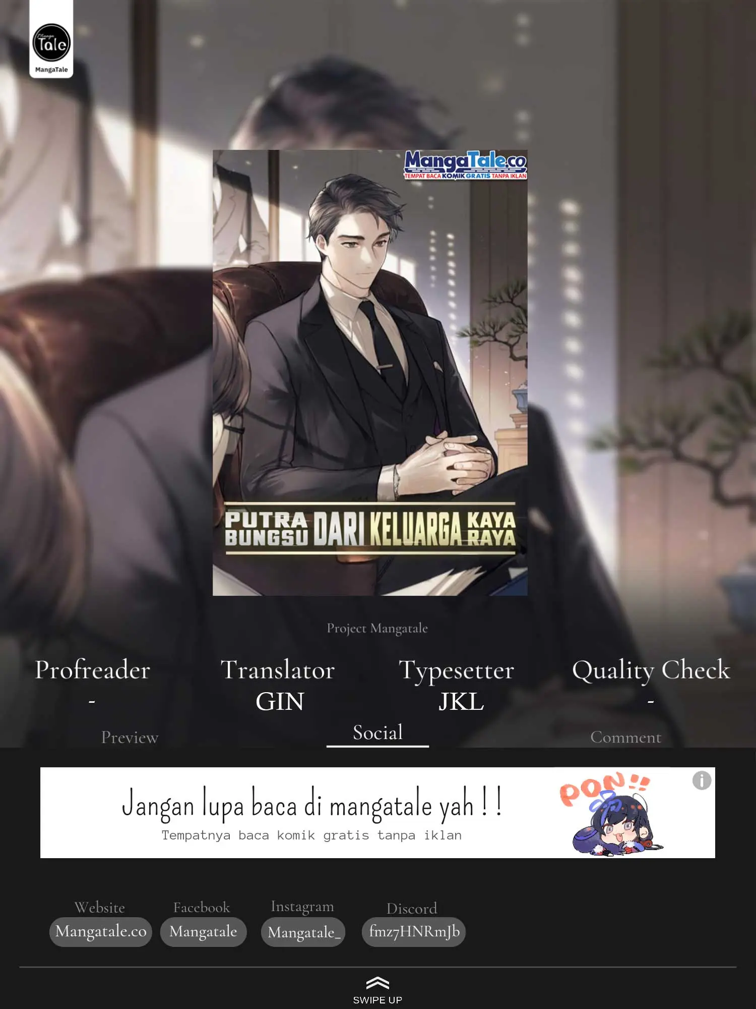 The Youngest Son Of A Rich Family - Chapter 89 - Page 1