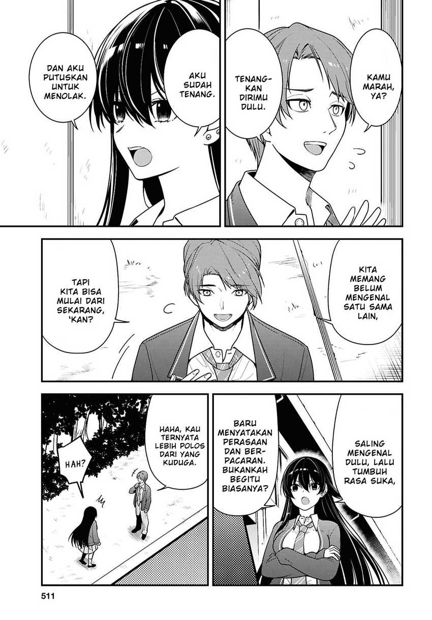 Tonari no Seki no Yankee Shimizu-san ga Kami o Kuroku Sometekita  Chapter 09
