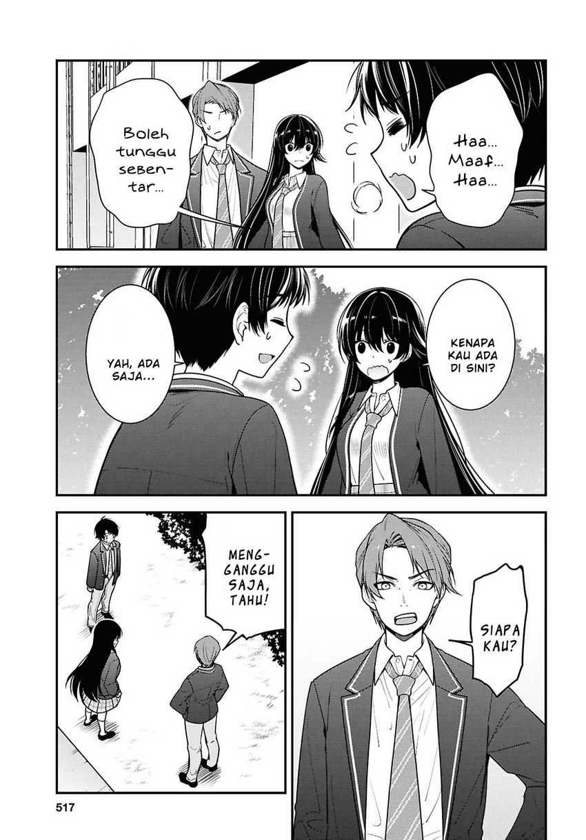 Tonari no Seki no Yankee Shimizu-san ga Kami o Kuroku Sometekita  Chapter 09