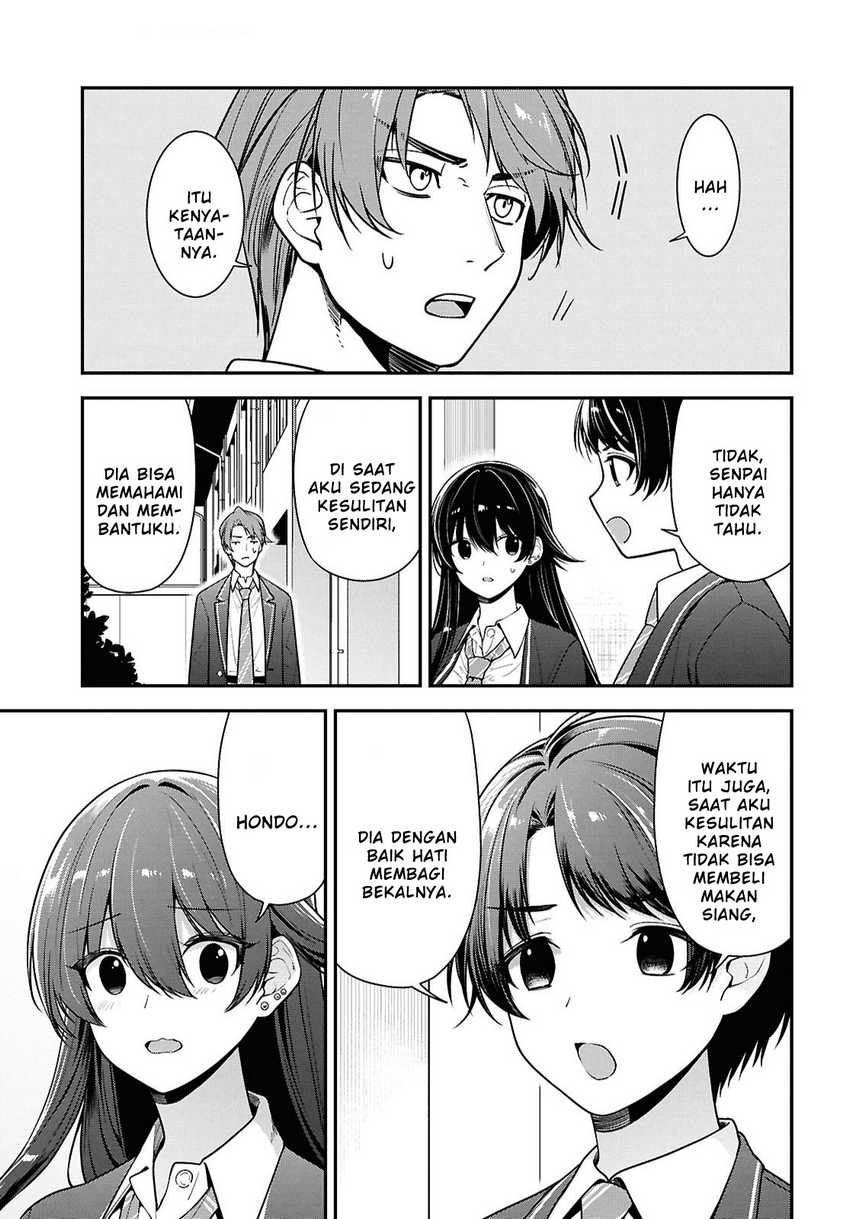 Tonari no Seki no Yankee Shimizu-san ga Kami o Kuroku Sometekita  Chapter 09