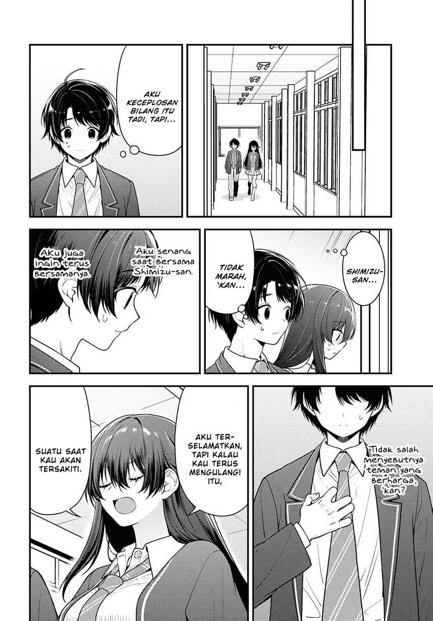 Tonari no Seki no Yankee Shimizu-san ga Kami o Kuroku Sometekita  Chapter 09