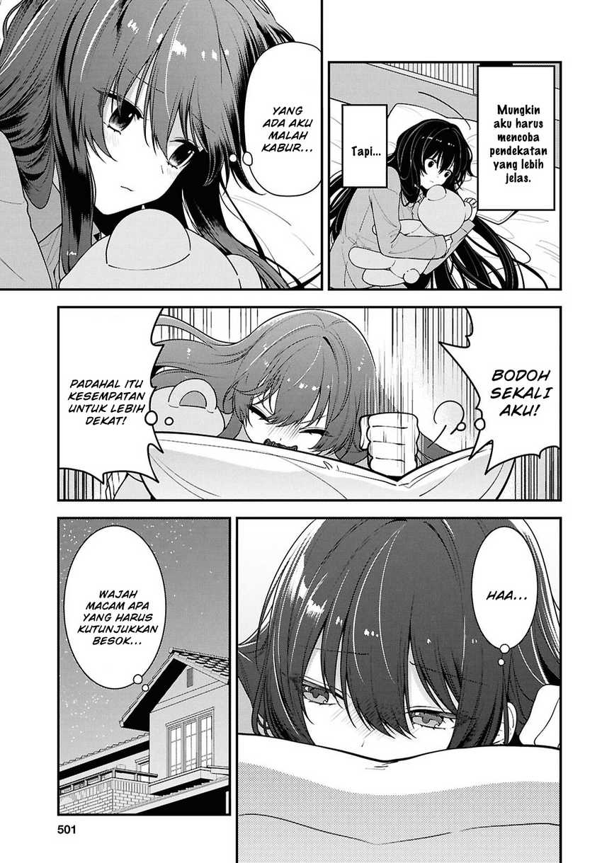 Tonari no Seki no Yankee Shimizu-san ga Kami o Kuroku Sometekita  Chapter 09