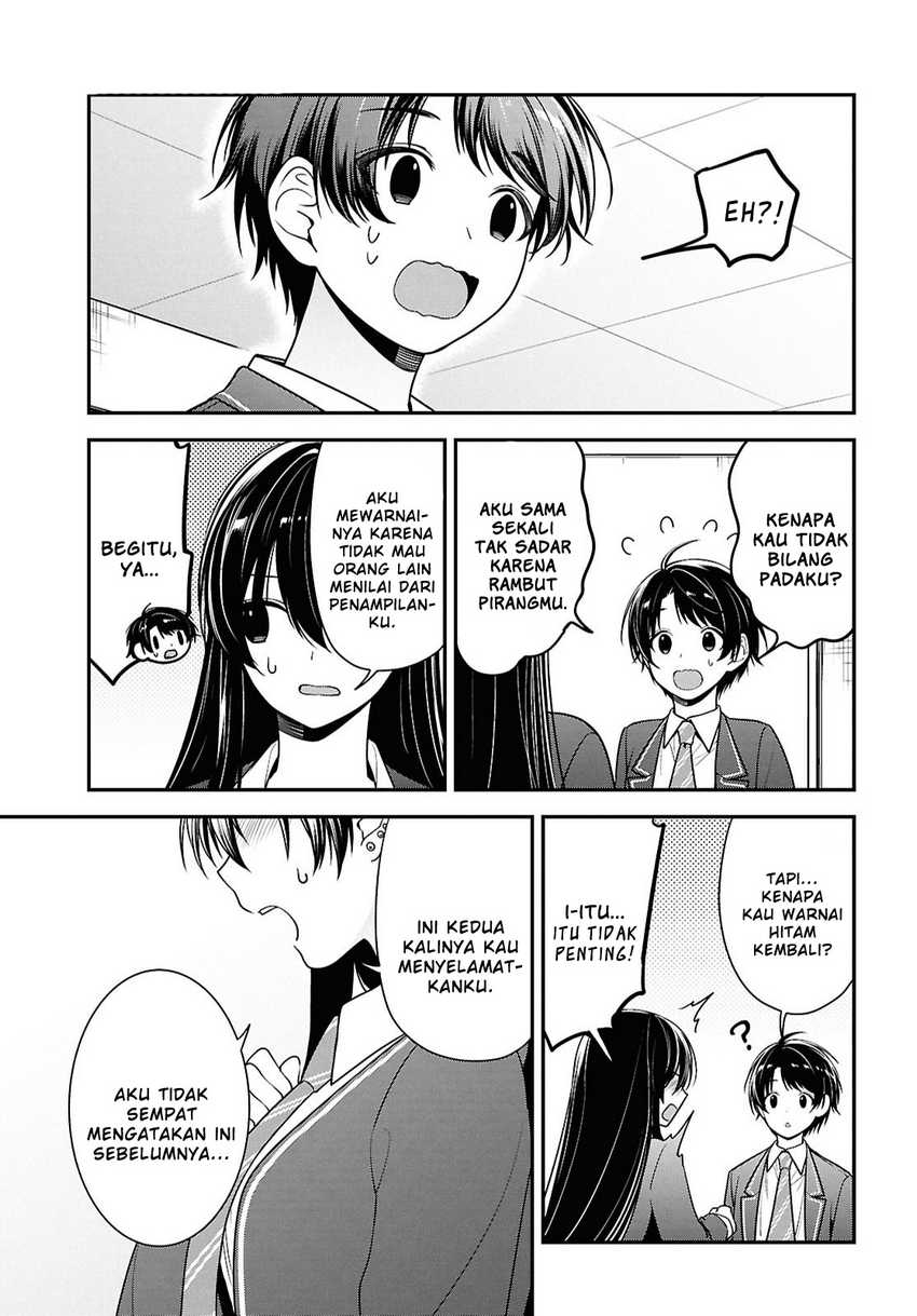 Tonari no Seki no Yankee Shimizu-san ga Kami o Kuroku Sometekita  Chapter 09