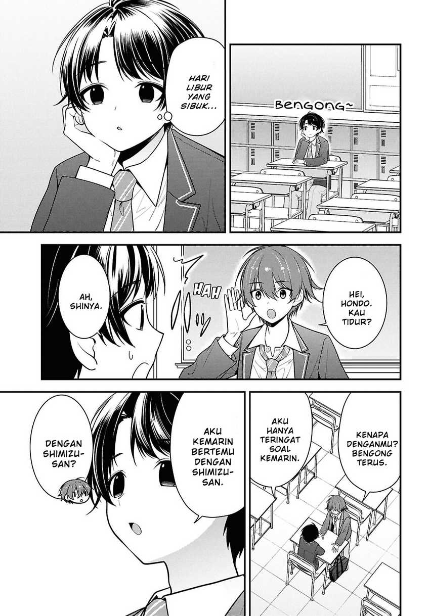 Tonari no Seki no Yankee Shimizu-san ga Kami o Kuroku Sometekita  Chapter 09