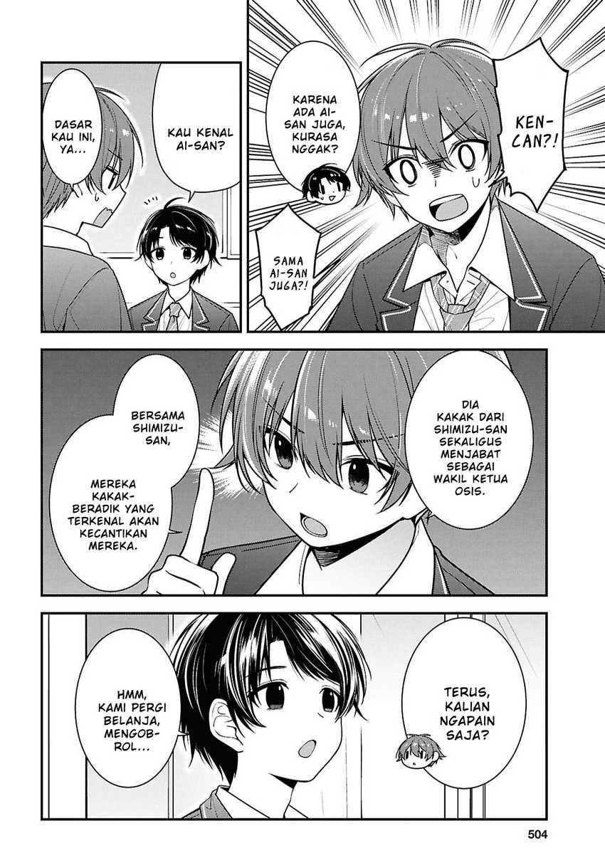 Tonari no Seki no Yankee Shimizu-san ga Kami o Kuroku Sometekita  Chapter 09