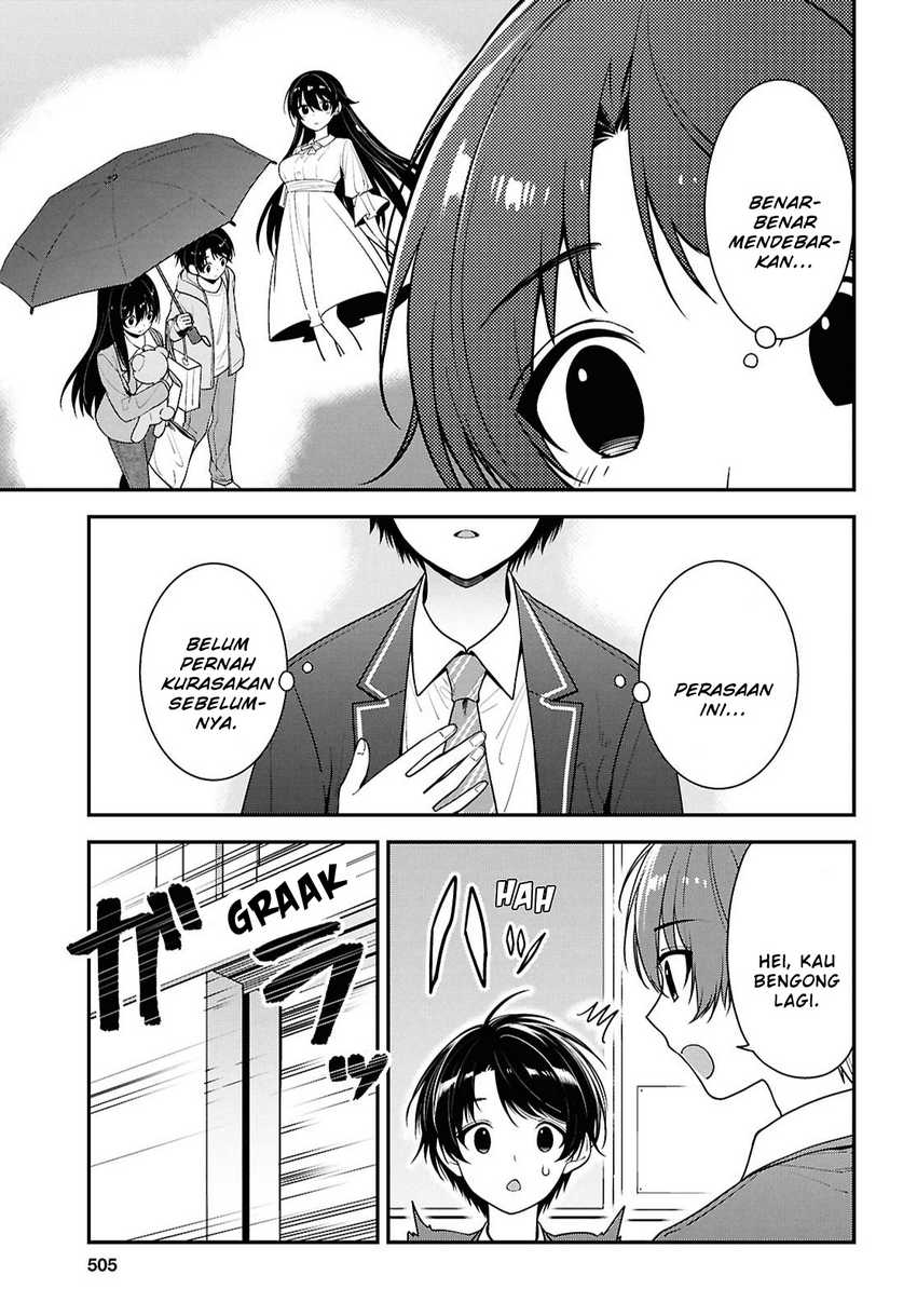 Tonari no Seki no Yankee Shimizu-san ga Kami o Kuroku Sometekita  Chapter 09