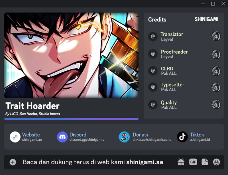Baca Trait Hoarder - Chapter 8 halaman 1