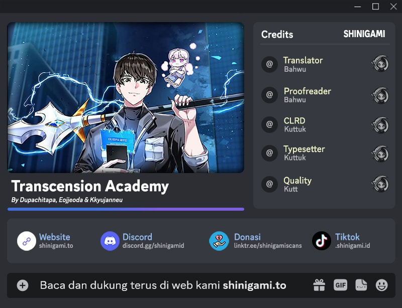 Transcension Academy  Chapter 161