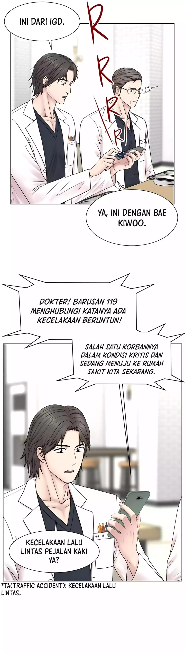 Trauma center: Trauma Surgeon  Chapter 26