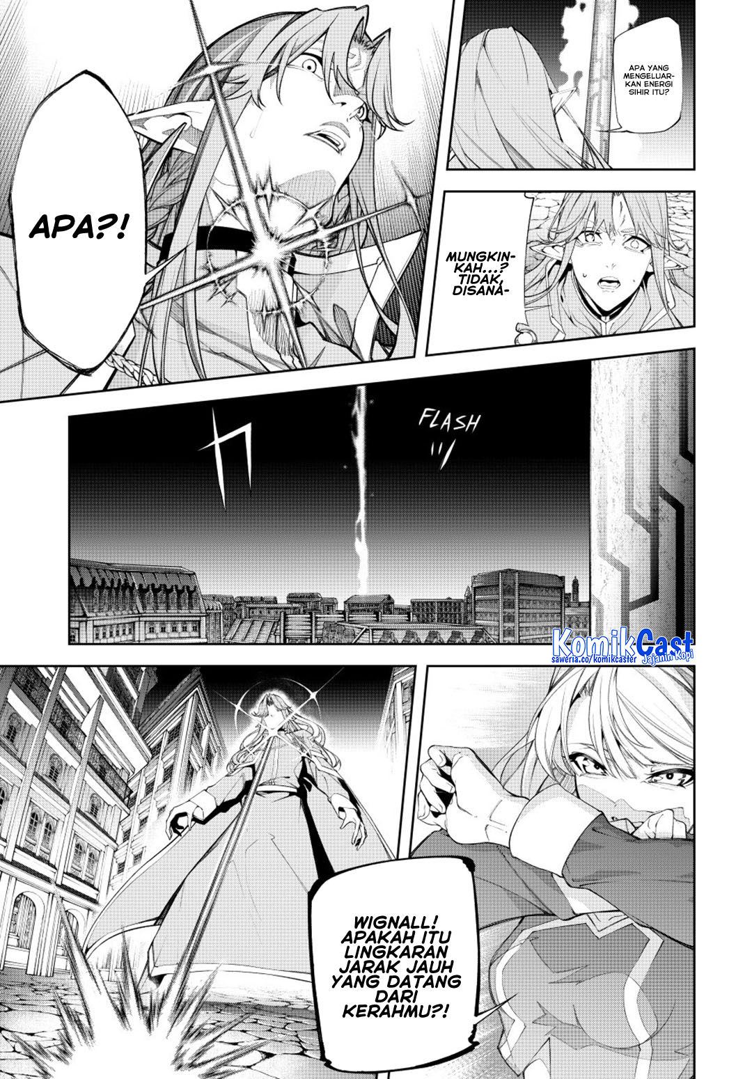 Tsue to Tsurugi no Wistoria Chapter 55 page 34