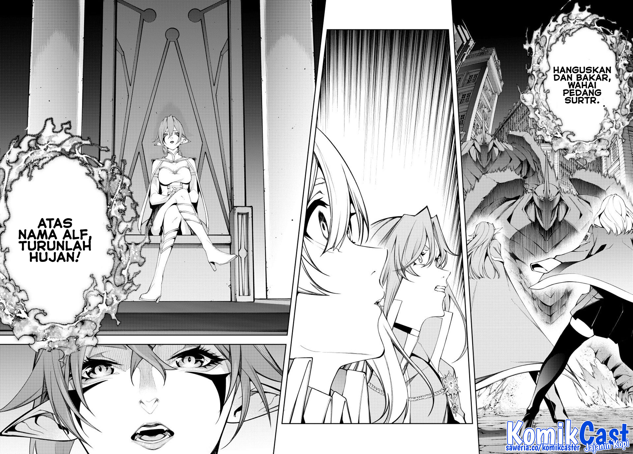 Tsue to Tsurugi no Wistoria Chapter 55 page 40