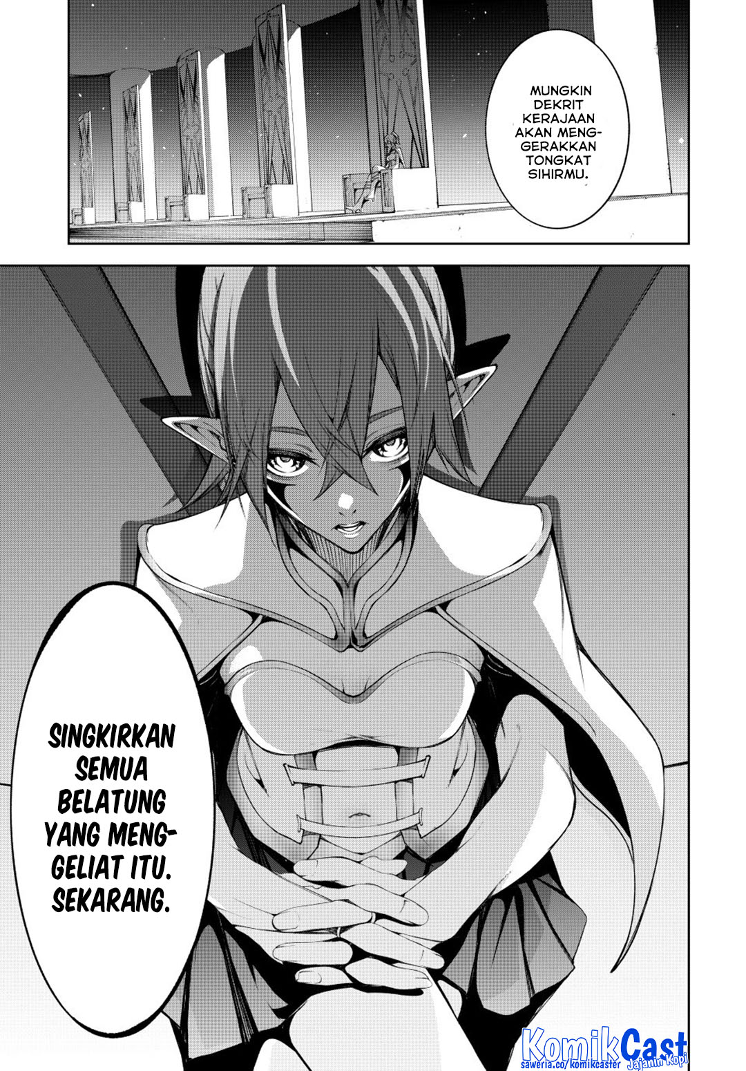 Tsue to Tsurugi no Wistoria Chapter 55 page 52