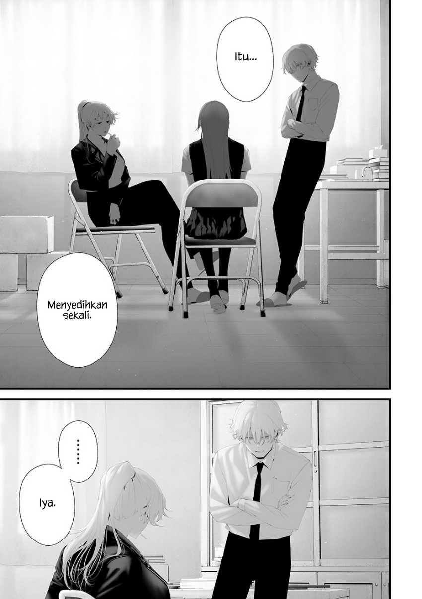 Tsurenai Hodo Aokute Azatoi Kurai ni Akai  Chapter 74.3