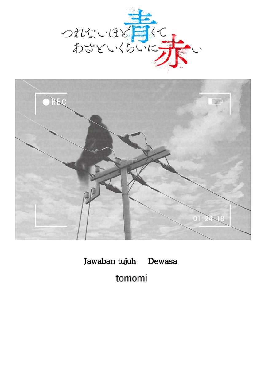 Tsurenai Hodo Aokute Azatoi Kurai ni Akai  Chapter 74.4