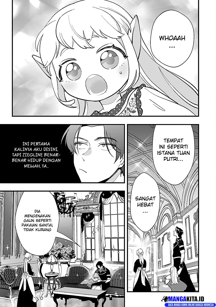Urenokori no Dorei Elf wo Hirotta no de, Musume ni suru Koto ni shita Chapter 13.1 page 8