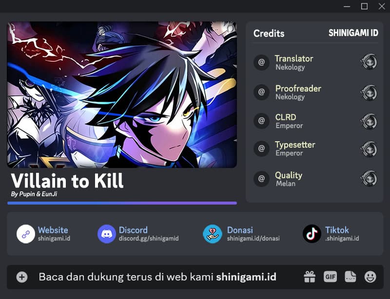 Villain To Kill - Chapter 111 - Page 1