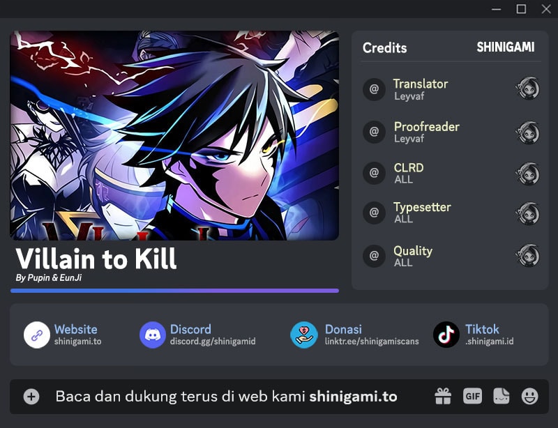 Villain To Kill  Chapter 189
